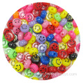 Happy laught smiley bead emoticon